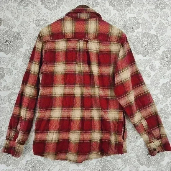 Orvis Flannel Button down Long sleeve Men's Jacket Size M  3350 ct - Picture 2 of 7